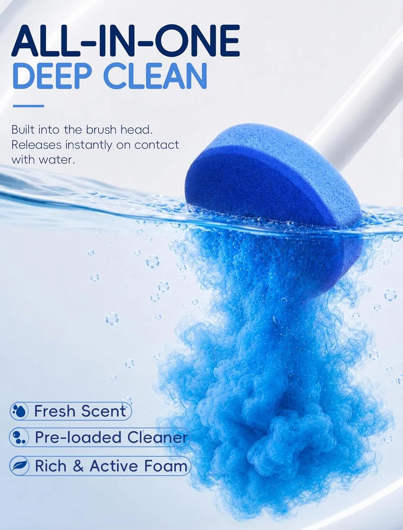 Disposable Toilet Brush System