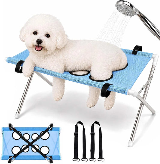 Dog Bath Hammock with Stand