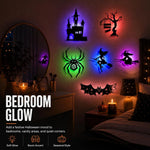 Halloween LED Window Silhouette Set
