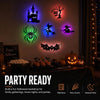 Halloween LED Window Silhouette Set