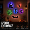 Halloween LED Window Silhouette Set