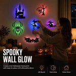 Halloween LED Window Silhouette Set