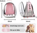 Lollimeow Expandable Cat Carrier Backpack