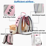 Lollimeow Expandable Cat Carrier Backpack