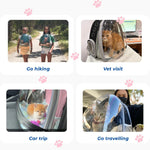 Lollimeow Expandable Cat Carrier Backpack