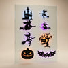 Halloween LED Window Silhouette Set
